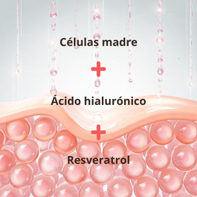 VM PREMIUM CELLS Serum antiedad con ácido hialurónico, células madre y resveratrol, 30ml