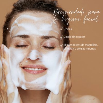 Espuma limpiadora facial sin jabón, 150ml