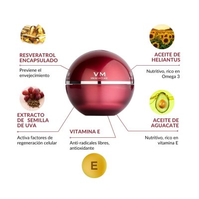 VINUM Crema antiedad con resveratrol, 50ml