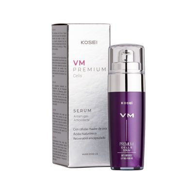 VM PREMIUM CELLS Serum antiedad con ácido hialurónico, células madre y resveratrol, 30ml