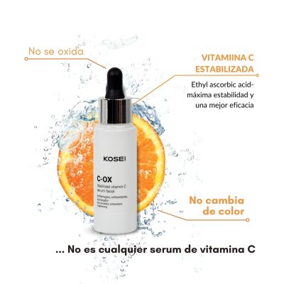 Serum antiarrugas y anti manchas C-OX con vitamina C, 30ml